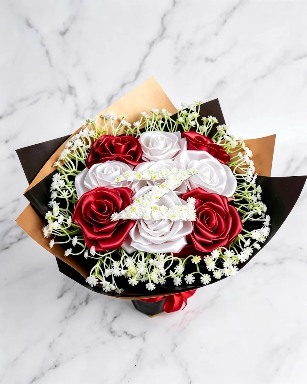 Signature Sparkle Eternal Rose Ribbon Bouquet